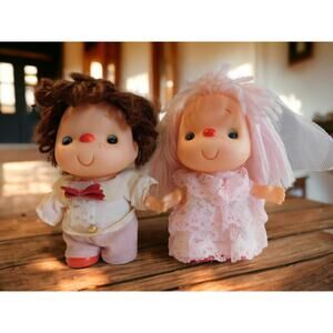 Bride & Groom Vintage Dolls Pre-owned